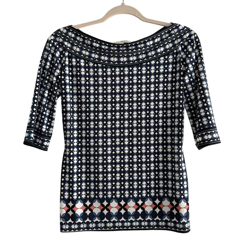 Max Studio Geometric Print Top – Size S